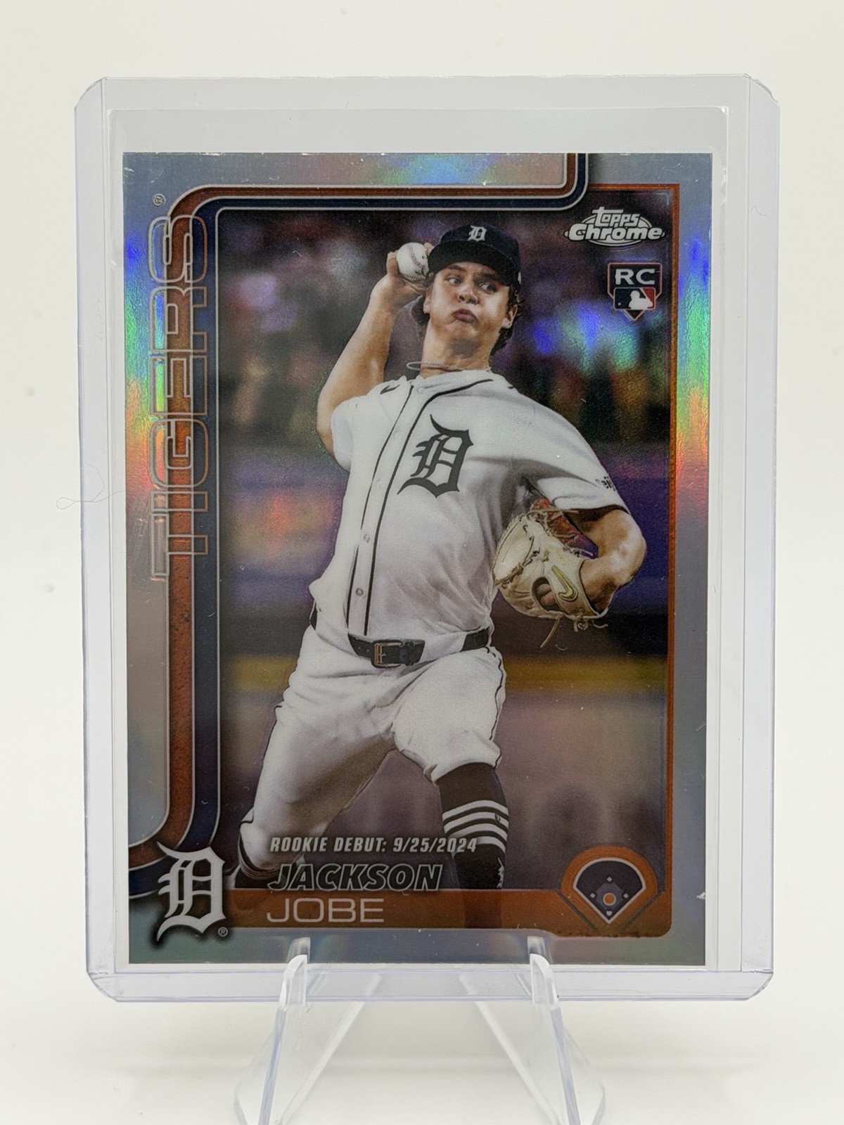 2025 Topps Chrome Update Refractor Jackson Jobe RC Detroit Tigers #USC48