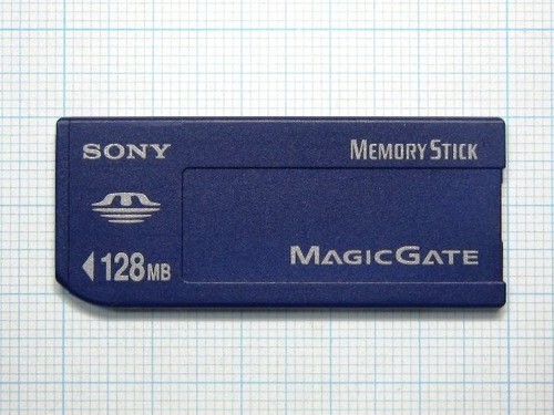 Sony Memory Stick 128Mb Magicgate Used Shipping 85 Yen 185 | eBay