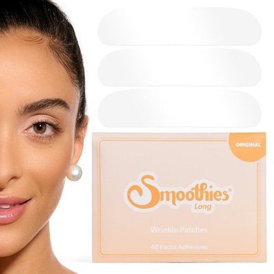 Smoothies Long Forehead Wrinkle Patches for Face Overnight  Facial Patches fo...