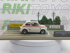 Fiat 500 Giannini TV Universal Hobbies 1/43 Elfenbein
