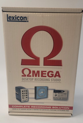 Lexicon Omega Desktop Recording Studio No Cables, Power Adapter, Reverb UNTESTED