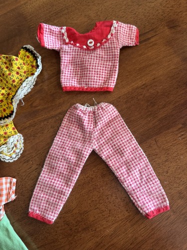 "Lote de su ropa para muñeca Elly May Clampett tamaño 12"" 1964 bonito se adapta a Tammy sin muñeca" - Imagen 7 de 8