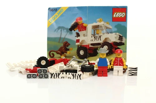 Lego Town Classic Off-Road Set 6672 Safari Off-Road Vehicle vintage rare 1990