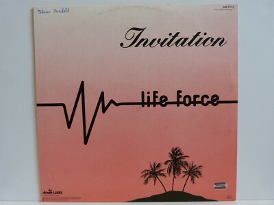 Life Force   12  Maxi   Invitation / WEA 249 272-0 von 1984