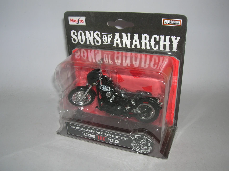 Maisto Harley-Davidson 2003 Dyna Super Glide Sport "JAX", 1:18 Art. 35024 - Bild 3 von 3
