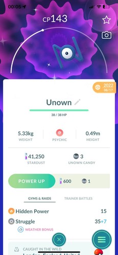 Shiny Unown A B D E F H L N R S T U O G I P X Y V - Handel - Czytaj opis - Zdjęcie 11 z 20