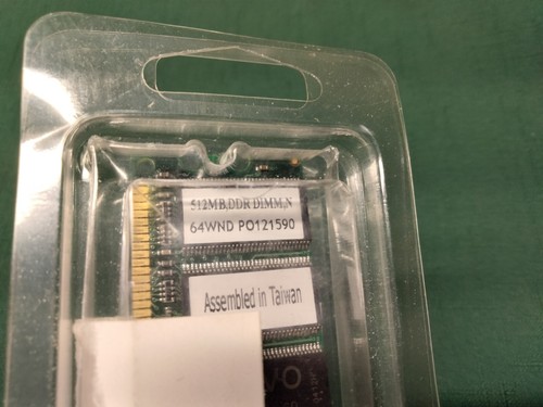 NOS 512MB DDR PC2700 DIMM N 64 WND Desktop RAM Memory ~ Bravo - Picture 6 of 6