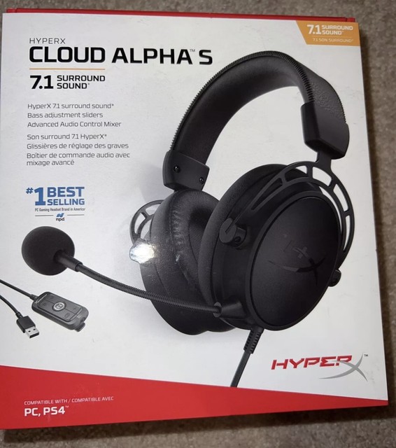 HyperX Cloud Alpha S Wired Over-Ear 