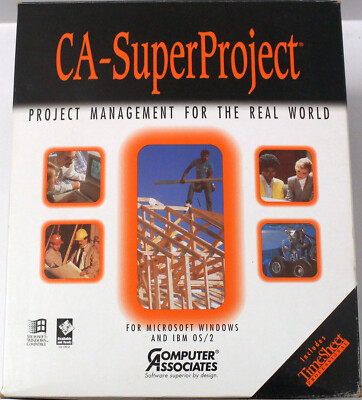 RARITÄT - CA CA-SuperProject - Windows/OS2 - Englisch - 3½ 
