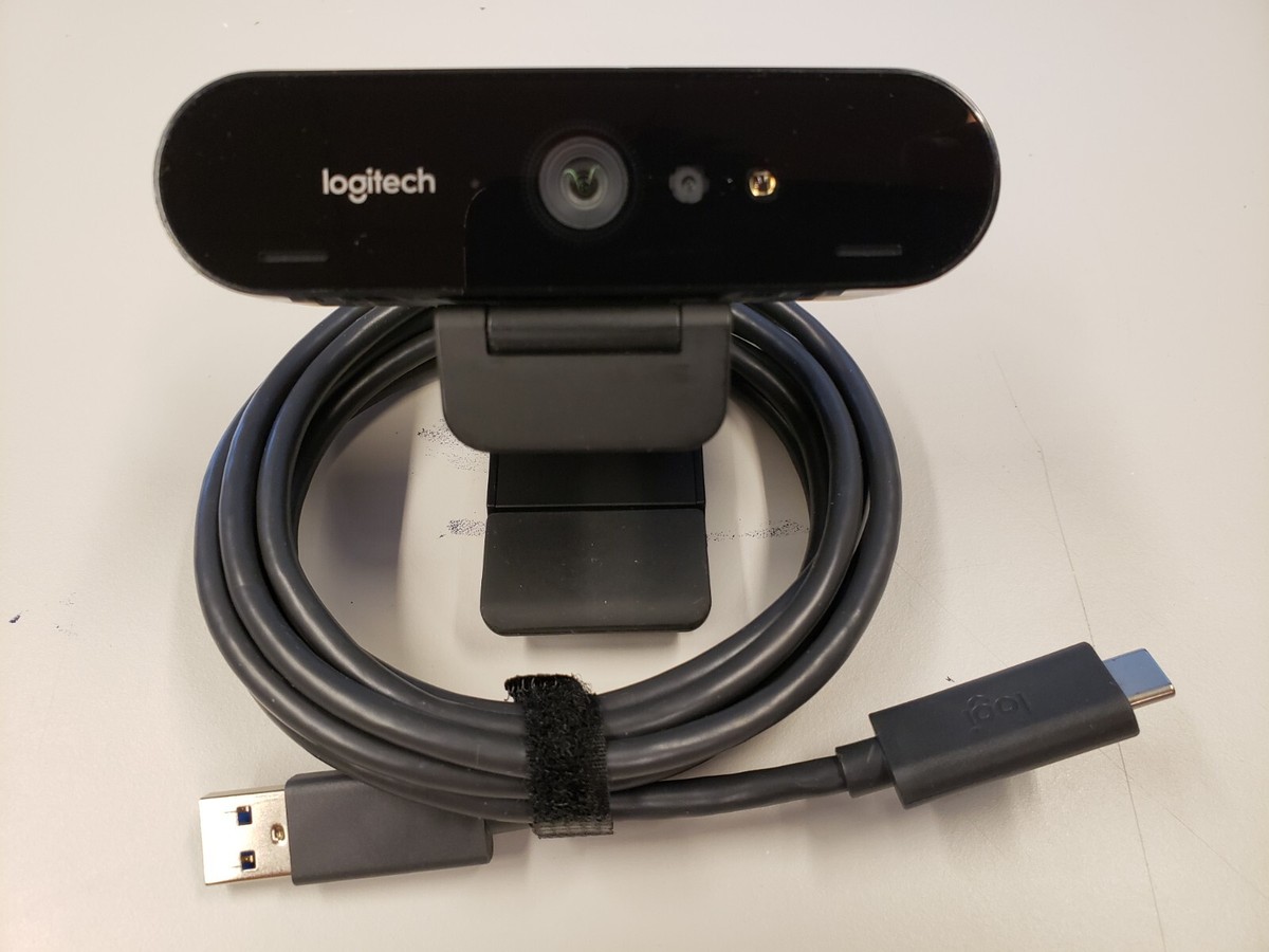 Used Logitech BRIO UHD 4K Webcam: (960-001105), Model V-U0040 | eBay Used Logitech BRIO UHD 4K Webcam: (960-001105), Model V-U0040 | eBay