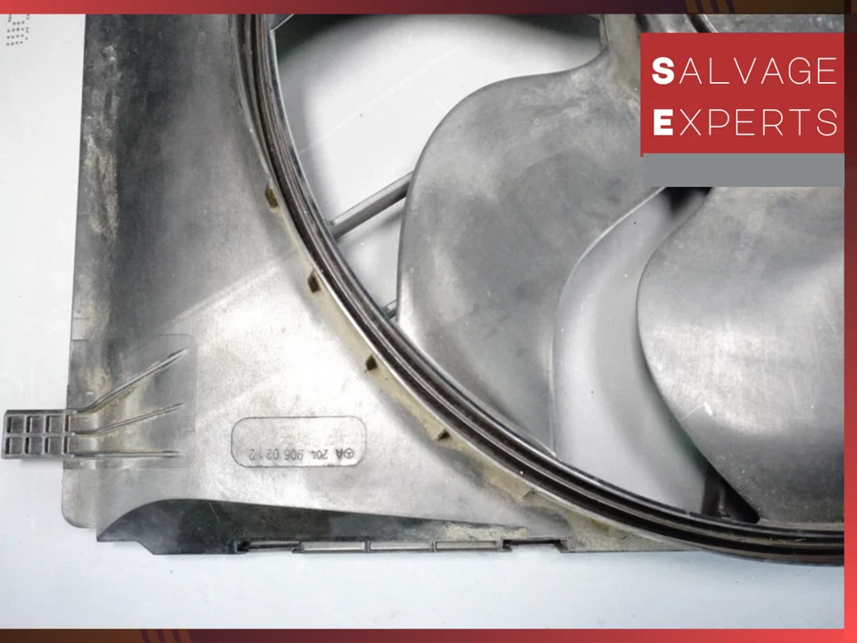 2012-2014 MERCEDES W204 C250 C300 C350 发动机散热器 冷却风扇 电机 原始设备制造商 — 第 3/4 张图片