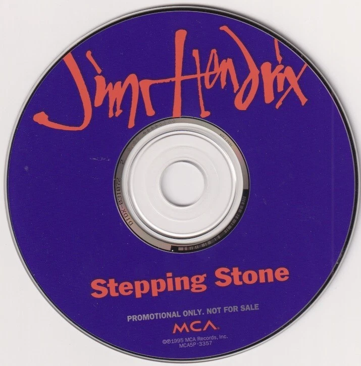Jimi Hendrix – Stepping Stone - Import 1 Track Promo Single CD 1995 MCA Records - Bild 3 von 3