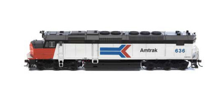 HO Athearn Genesis ATHG63974 SDP40F Amtrak #636 DCC Sound