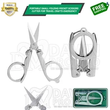 Dressmaking Small Folding Pocket Scissor Sharp Cutter Crafts Sewing Mini Scissor