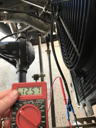 9" Elektrische Universal Lüfter Auto Kühlerlüfter Ziehen Schieben 12V 90W - Bild 6 von 6