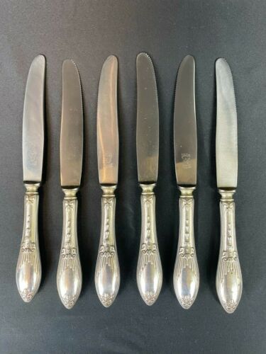 Silbermesser Antik 800 Silber Messer Felix Solingen Silberbesteck Alt Vintage - Bild 7 von 9