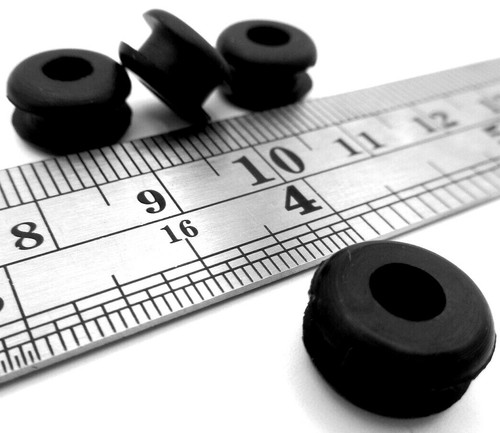 5/16" Hole Fit Rubber Grommet Cable Wiring Bushing For 1/8" Panel, Has 3/16" ID - Picture 3 of 12
