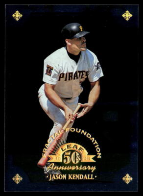 Jason Kendall 1998 Leaf Fractal Foundations #80 #/3999 NMT