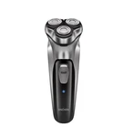 Professional 3D Beard Trimmer Mens Electric Shaver Washable USB Rechargeable
