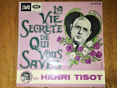 HENRI TISOT - DAS GEHEIME LEBEN VON WEM SIE WISSEN (45 RUNDEN) - V9 -