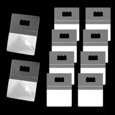 10 Pcs Stick on Picture Hangers Adhesive Hooks for Picture Frames Plastic 