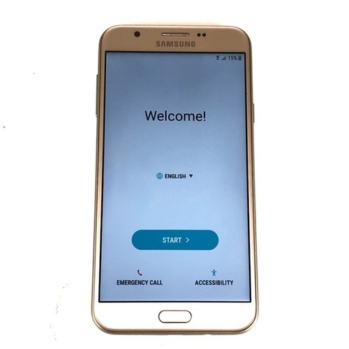 [mint]samsung galaxy j7 prime, gold, 16gb, metropcs (j727t)