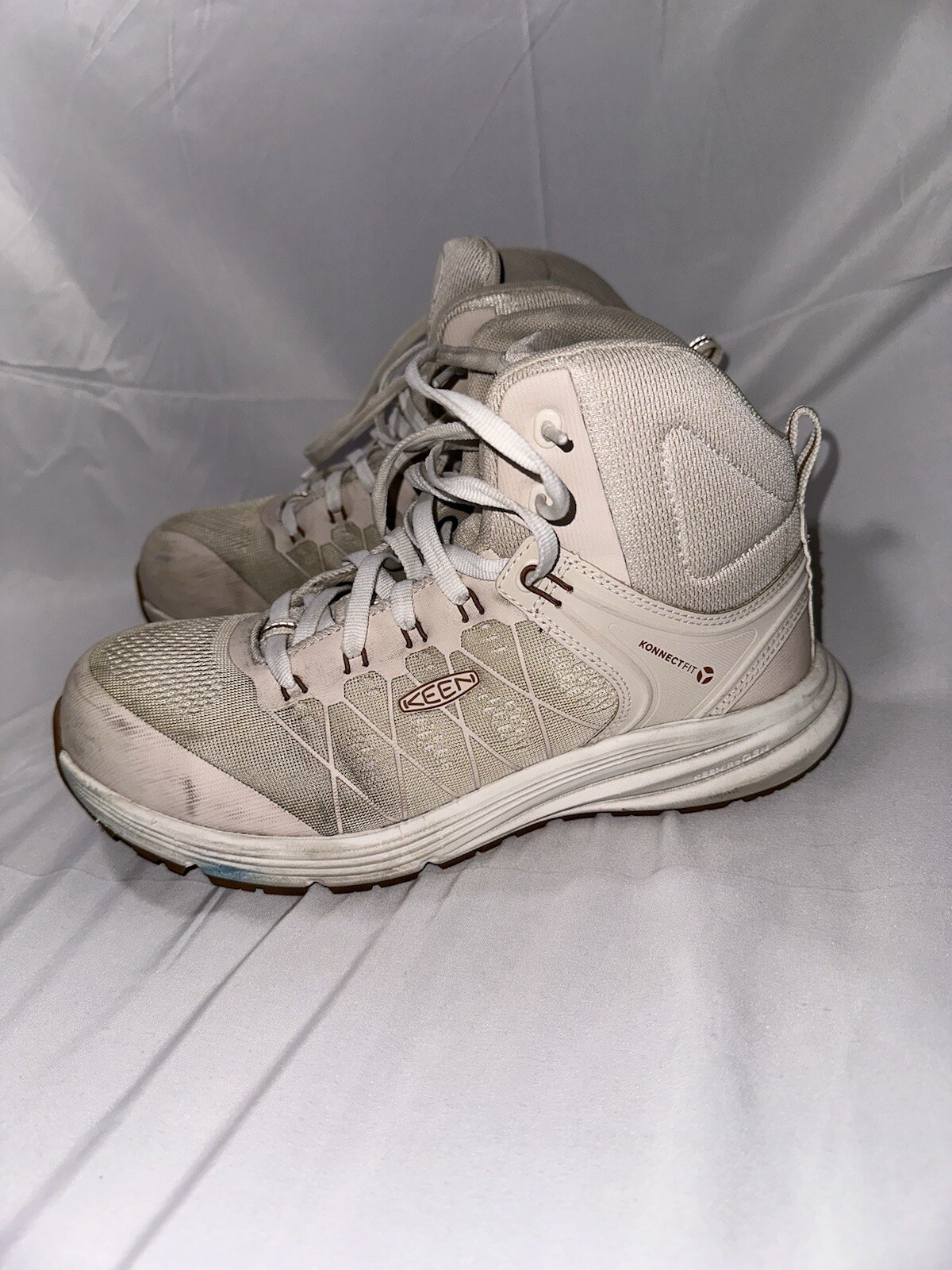 Sneakers KEEN Vista Energy Safety Toe W10 M8 5 alte top escursionismo utility beige