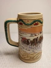 Budweiser Anheuser Busch Stein 1996 American Homestead  No Chips Or Cracks