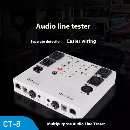 Mehrzweck-Audiokabel-Testinstrument Engineering Verdrahtung Trennungstest