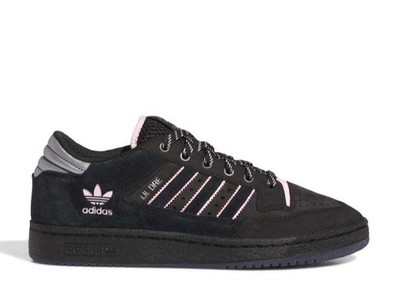 US 9.5 Dre adidas Originals Centennial 85 Low ADV  Core Black Clear Pink  27.5