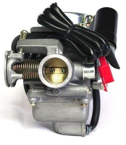 Vergaser 24mm komplett mit E-Choke China 4-Takt für Roller GY6 125ccm REX RS - Bild 2 von 12