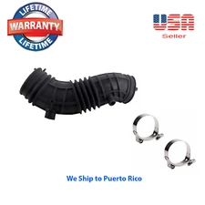 Engine Air Intake Hose + CLAMPS Fits:Honda Accord 4Cycle 2.4L 2003 to 2007