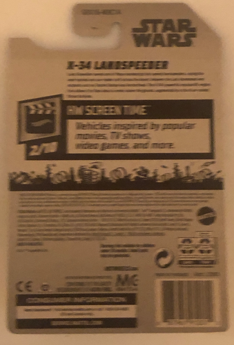 2021 Hot Wheels STAR WARS X-34 Land Speeder Screen Time ships fast! - Picture 3 of 3