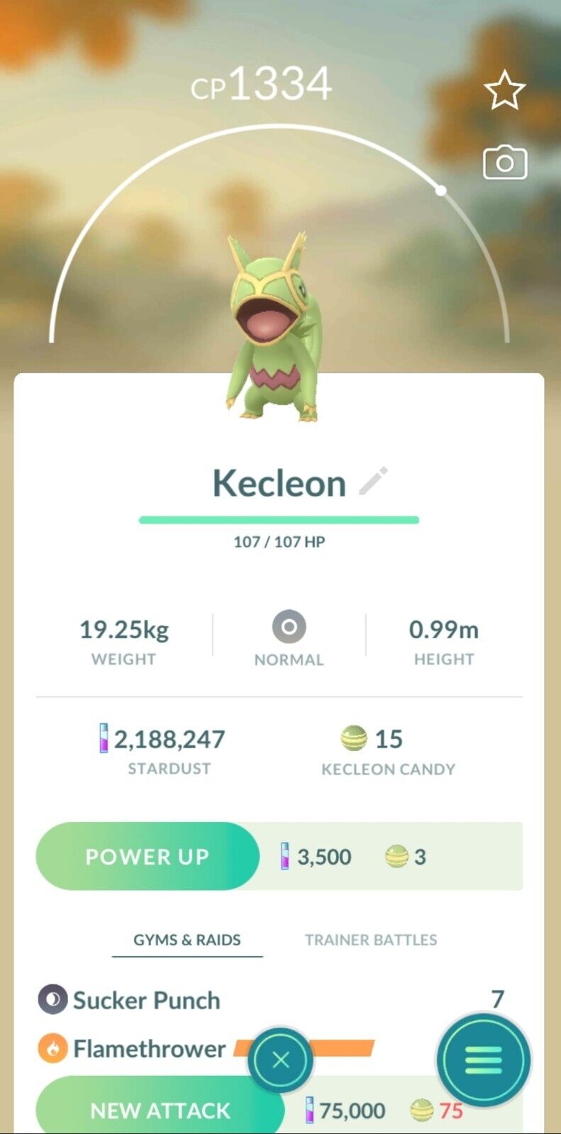 Kecleon  Pokédex