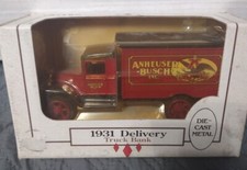 Ertl Collectibles Anheuser-Busch 1931 Delivery Truck Bank Brand New