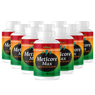 Meticore Max- Metabolism Support, Weight Management Supplement- 10 Bottles