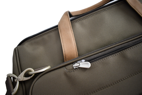 BRIGGS & RILEY BASELINE Ballistic Nylon FRAMED WEEKENDER Satchel Shoulder Bag - Picture 6 of 24