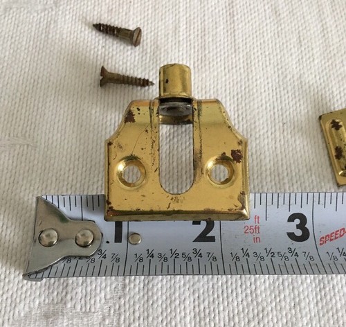 Vintage Elbow Sliding Cabinet Door Drawer Catch C236 Boat / RV Trailer Unique - Picture 8 of 10