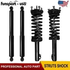 4PC Front Rear Shock Struts Absorber For 2005-2010 Jeep Grand Cherokee Commander