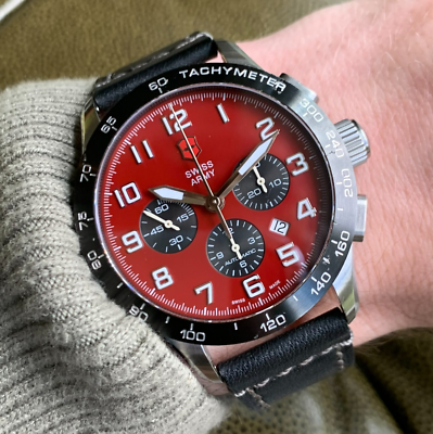 Victorinox Swiss Army MACH VI 24785 Automatic Chronograph Watch