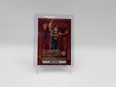 2023-24 Phoenix TRAE YOUNG Pyro International Red 21/75 #25 Atlanta Hawks