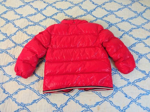 Moncler Kids Unisex Pure Goose Down Red Jacket Size 3 anni 100cm - Picture 6 of 13