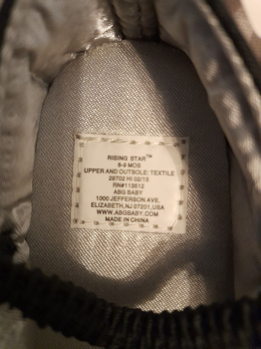 'Rising Star' baby girl pre-walker shoes - NEW - Picture 3 of 5