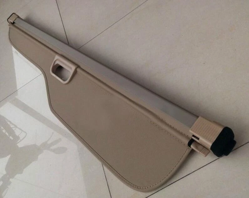 Cubierta protectora beige para maletero trasero Land Rover LR4 Discovery 4 2010-16 Foto 3 de 4