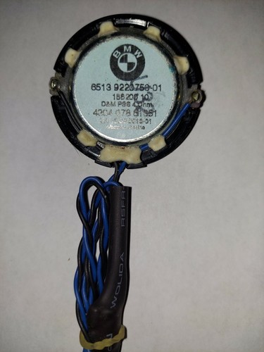 2 NEW GENUINE BMW F30 F32 F25 F15 E89 FRONT DOOR HiFi SYSTEM TWEETER 65139220750 - Picture 3 of 3