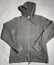 5.11 Tactical Hoodie Men Small Black Sweater Full Zip Drawstring Pockets