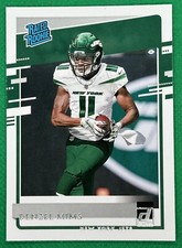 2020 Donruss #323 DENZEL MIMS RC Rated Rookie NEW YORK JETS Nice Card !!!