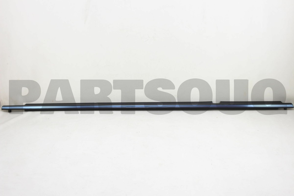 7574012400 Genuine Toyota MOULDING ASSY, REAR DOOR BELT, LH 75740
