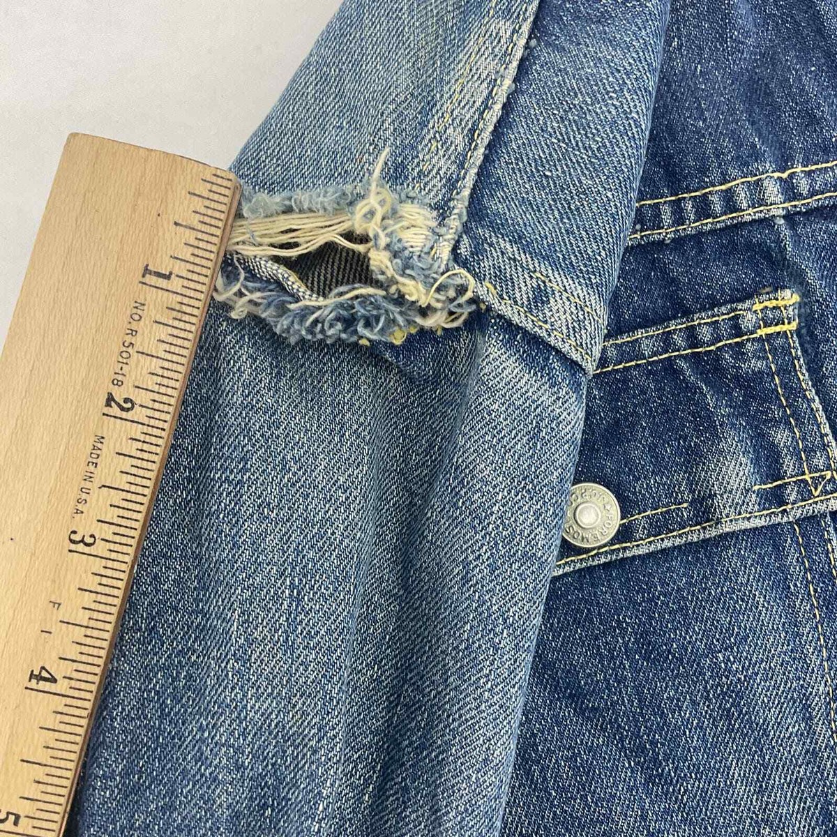 Vintage 1950's Foremost by JCPenney's Blue Denim Trucker Vintage 1950's Foremost by JCPenney's Blue Denim Trucker