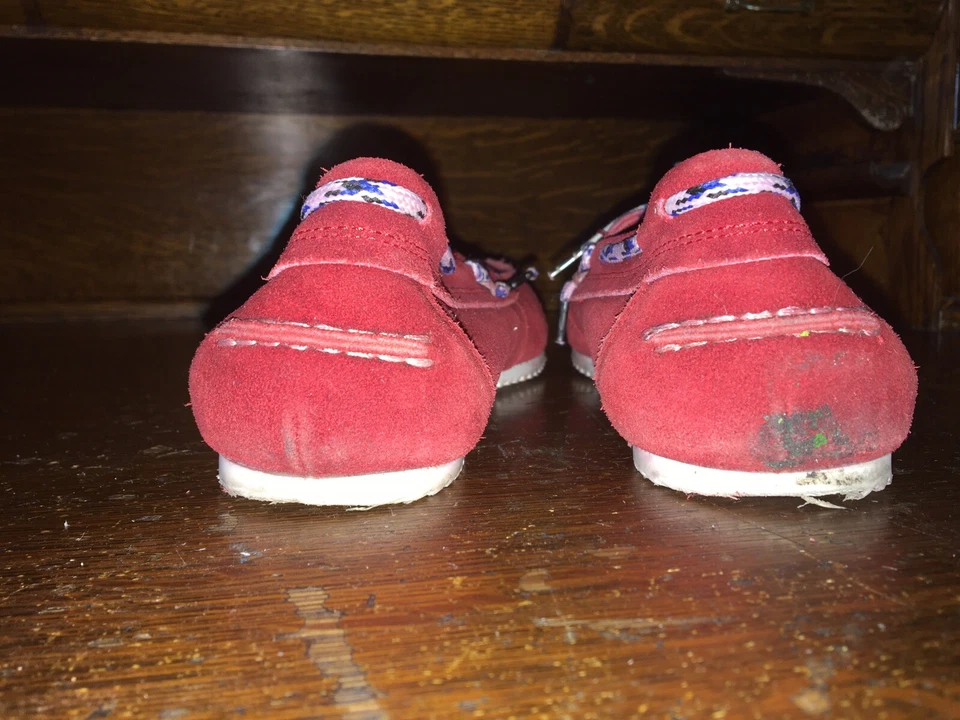 Sapato Liso Feminino Casual Dirsel Brave Tamanho 41 UE 10 EUA Camurça Borgonha - Imagem 3 de 4